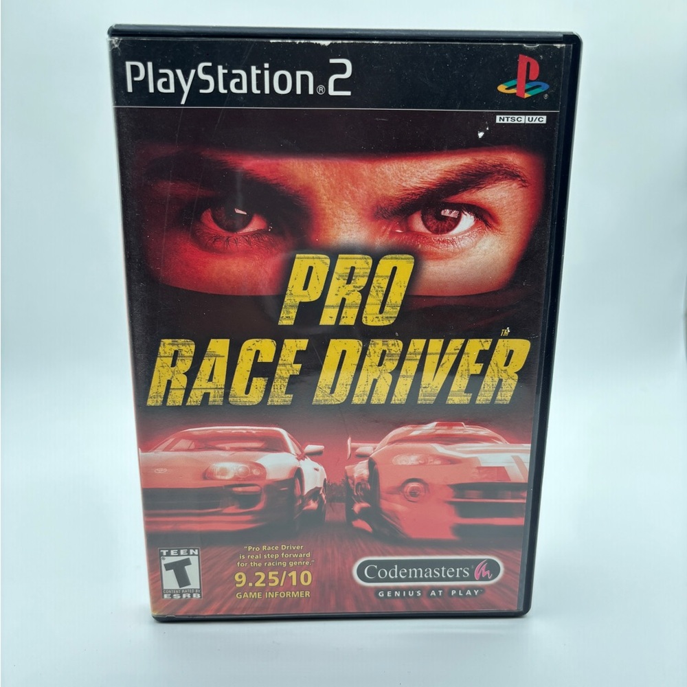 Masters Pro Race Driver for PlayStation 2 - Red and Yellow